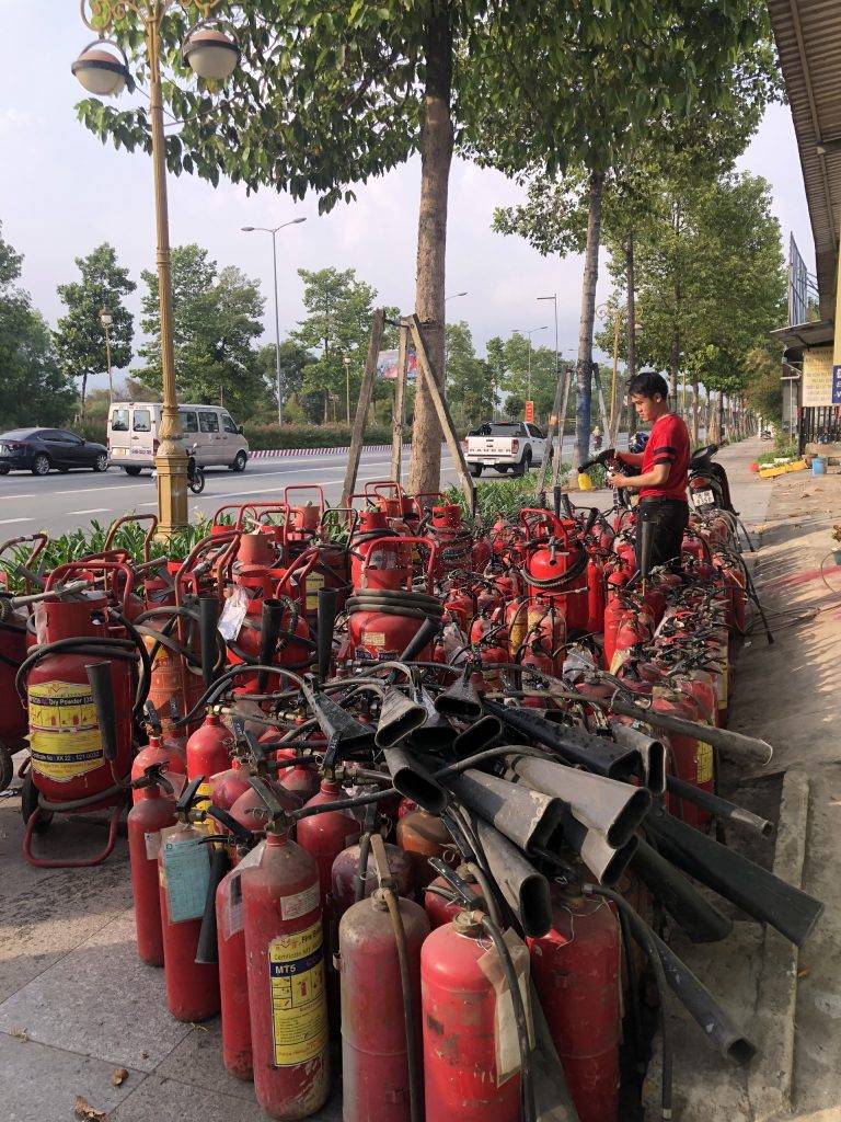 NẠP BÌNH CHỮA CHÁY ĐỒNG NAI - THIẾT BỊ PCCC ĐỒNG NAI BƠM SẠC BÌNH CHỮA CHÁY TẠI NHƠN TRẠCH GÁI RẺ